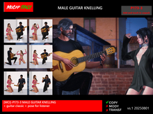 [MCI] p173-3 male guitar  kneelling - box