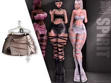 SPIRIT - Czarna skirt [NUDE]