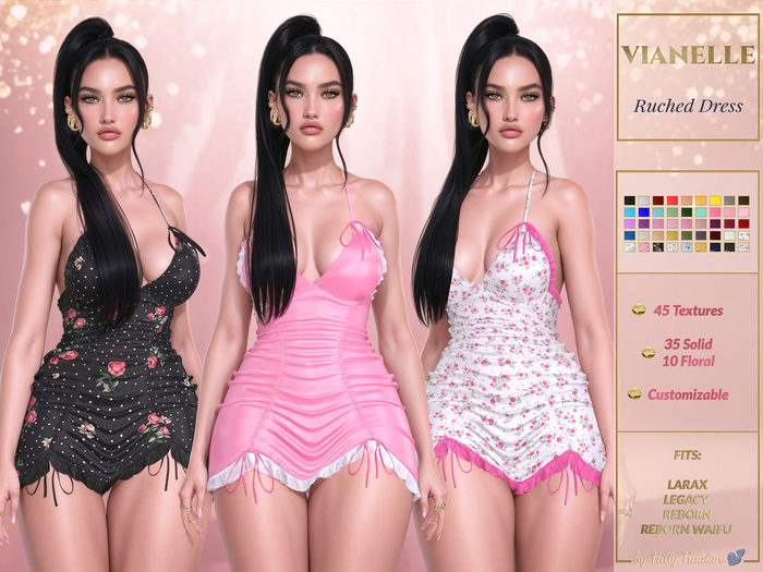 [hh] Vianelle Ruched Dress