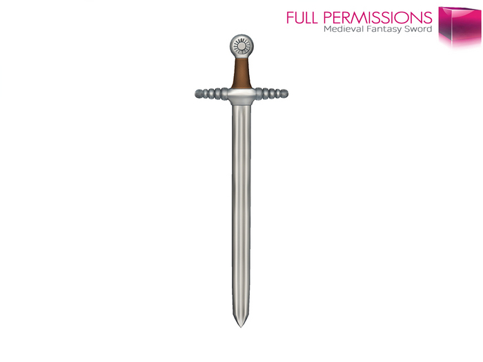 Full Perm Non-rig Medieval Fantasy Sword
