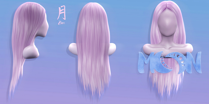 Moon. Hair // DEMO - Zim