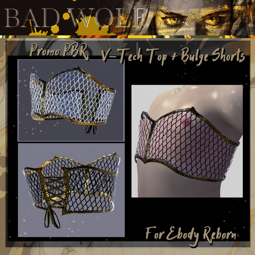 {BW} Promo Net 3 V-Tech Top PBR