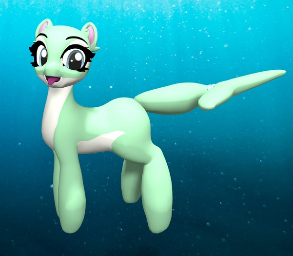 {IO&I} OP  Green  And White Orca Mod