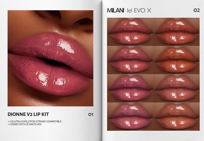 MILANI - "DIONNE V2" LIP KIT / DEMO