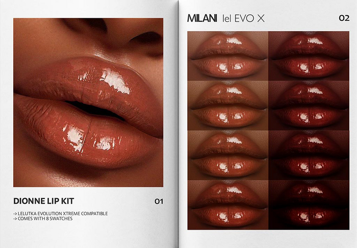 MILANI - "DIONNE" LIP KIT / DEMO