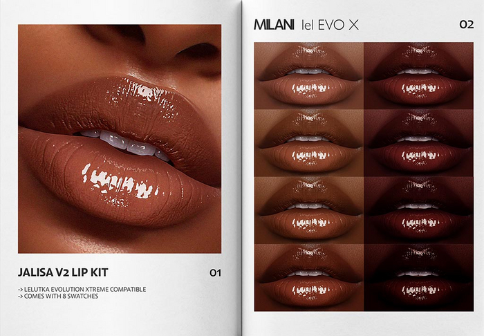 MILANI - "JALISA V2" LIP KIT / FATPACK