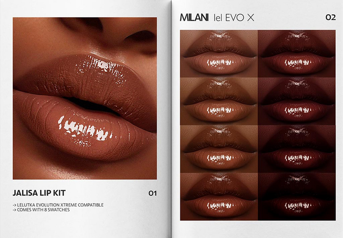 MILANI - "JALISA" LIP KIT / FATPACK