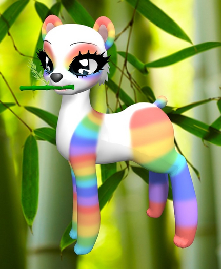 {IO&I} OP  Rainbow  And White Panda Mod