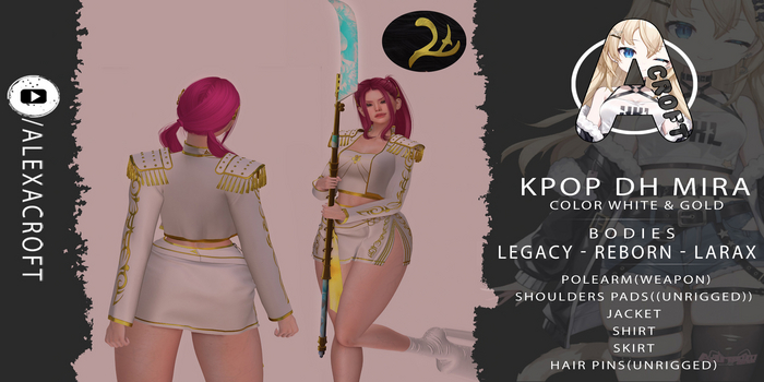 [ACroft] KPop DH - Mira - White