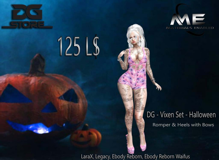 DG - Vixen Set - Halloween - Unpacker