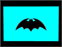 T-3D Creations [ Bat Halloween Sign 10 ] Mesh - Full Perm