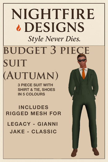 [NFD]  3 Piece Budget Suit Demo