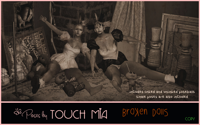 Poses by TOUCH MIA - Broken Dolls