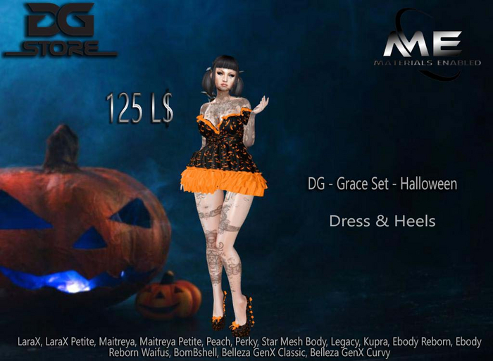 DG - Grace Set - Halloween - DEMO - DEMO
