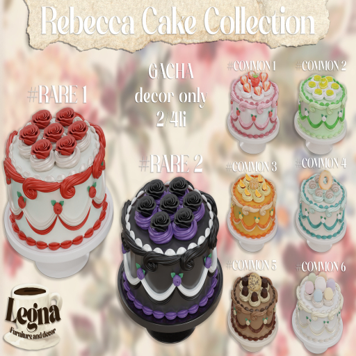 - Legna - Rebecca Cake Collection #COMMON 6 (unpacker)