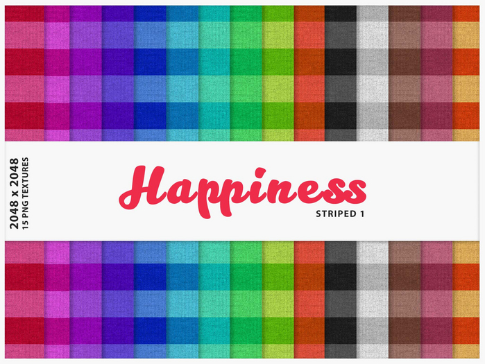 HAPPINESS TEXTURES 2025-STRIPED 1
