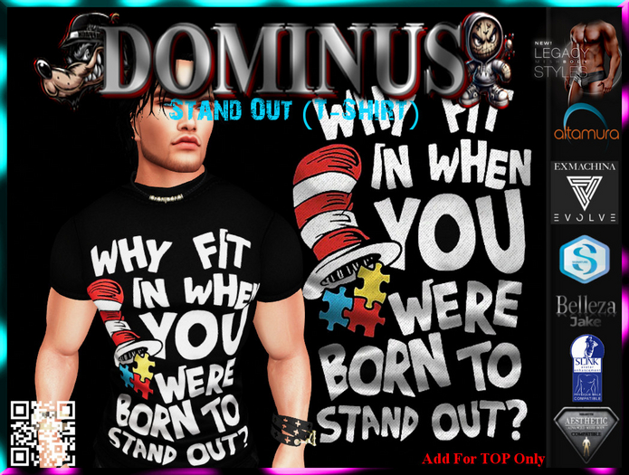~DOMINUS~Stand Out (T-Shirt)   (ADD)