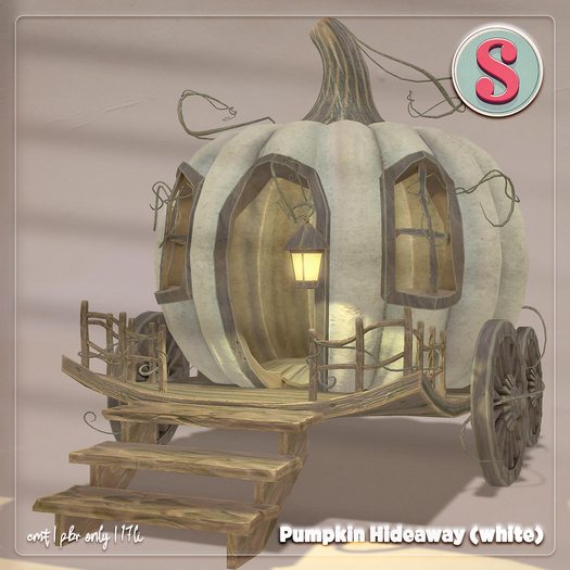 Sass (Pumpkin Hideaway) White 