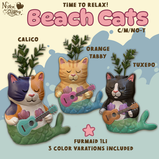 (NO) Beach Cats - Furmaid