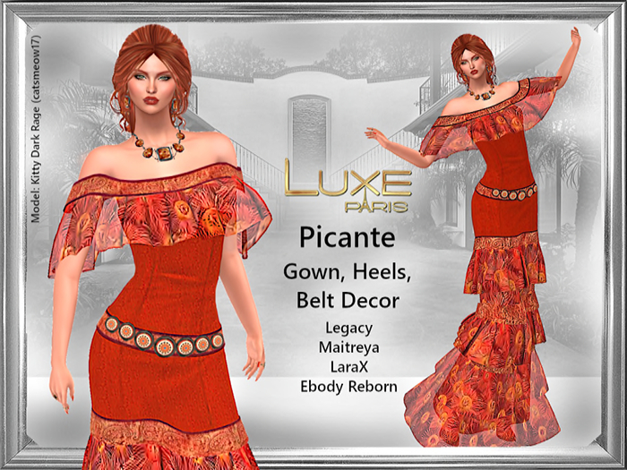 LUXE Paris PICANTE Womens Ensemble