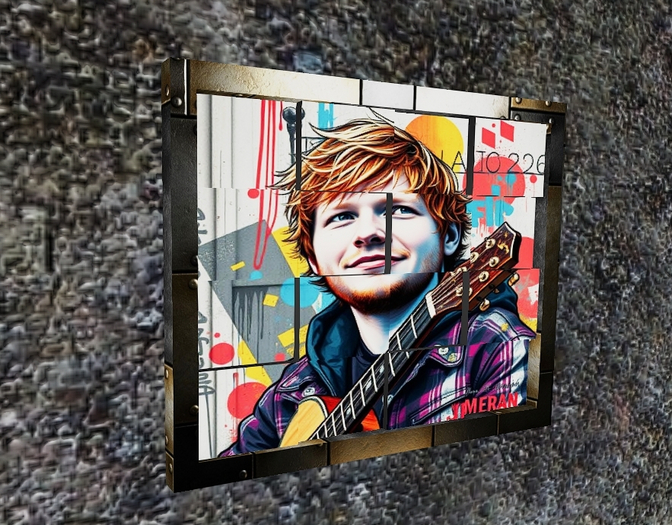Painting with relief Ed