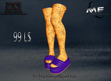 DG - Daisy Halloween Slippers & Socks - Unpacker