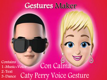 Con Calma KatyPerry Gesture