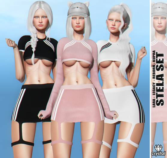 .:: Crystal ::. Stela Short Top // Deep Pink