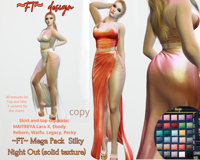 ~FT~ Mega Pack  Silky  Night Out (solid texture)) 