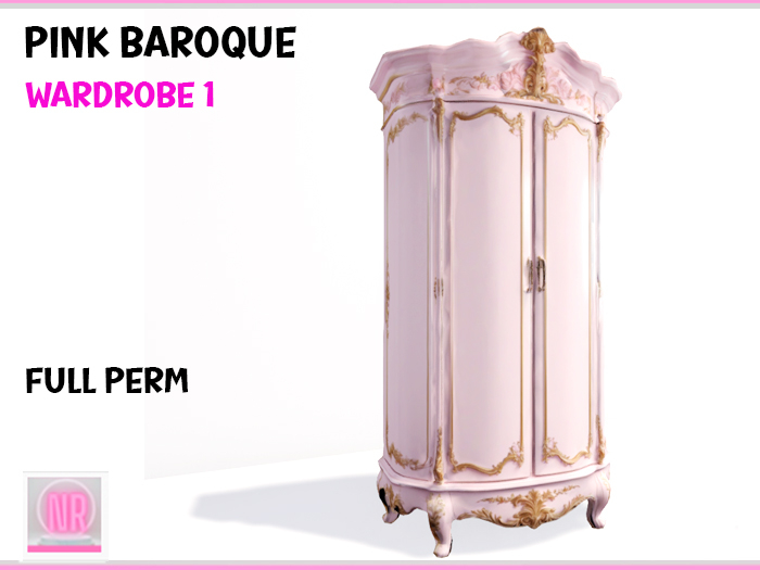 Pink Baroque Wardrobe Full Perm Mesh