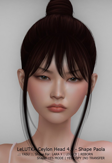 LeLUTKA Ceylon Head 4.0 - Shape Paola