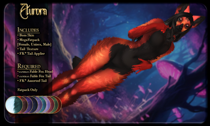 FK* Aurora ☾☾MegaFatpack☽☽ ☾☾BOM☽☽ ☾☾Furry Mod☽☽