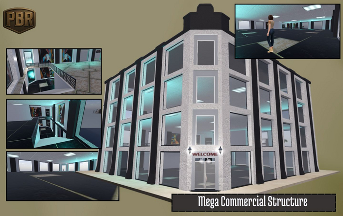 Mega Commercial Structure - Copy & Modify