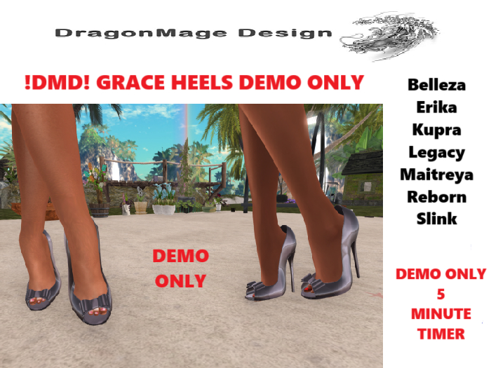 !DMD! Grace Heels DEMO ONLY 