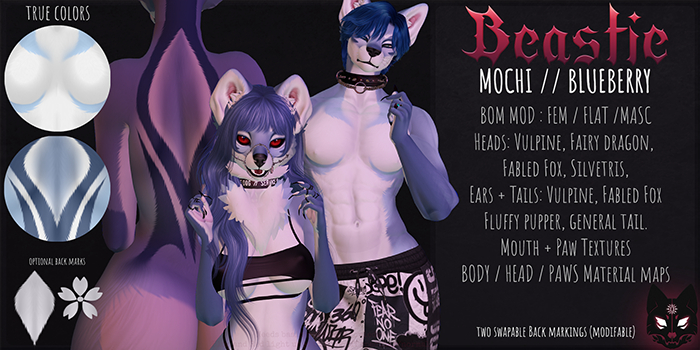 {Beastie} : MOCHI // BLUEBERRY