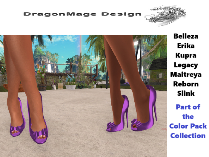 !DMD! Grace Heels Med Orchid 