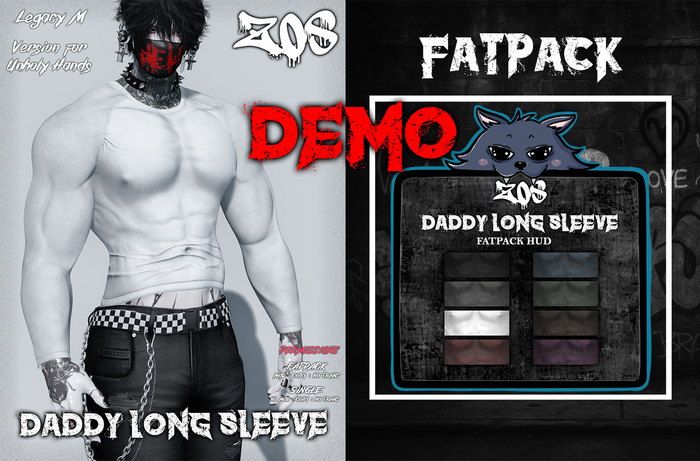 ZOS. Daddy Long Sleeve DEMO TIMER 7 MINS UNPACK