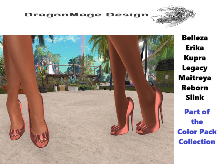 !DMD! Grace Heels Salmon 