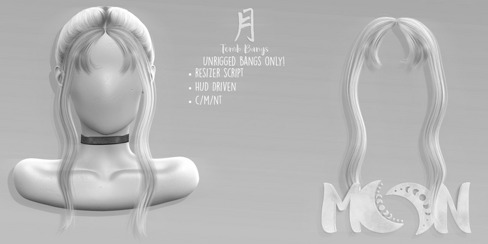 Moon. Hair // DEMO - Tomb Bangs