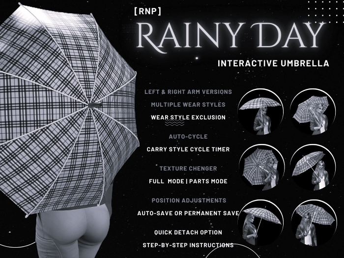 [RNP] Fun Stuff Rainy Day Umbrella  - DEMO
