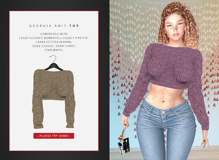 *SC* Georgia knit top Sand