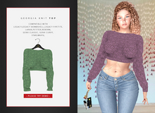 *SC* Georgia knit top Minty