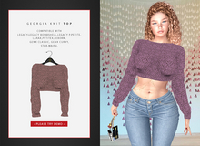 *SC* Georgia knit top Nutmeg