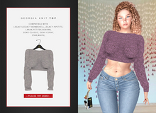 *SC* Georgia knit top Moonstone