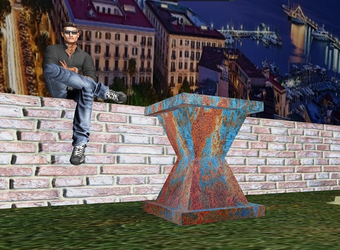 Decorative Pedestal Cube uRBAn
