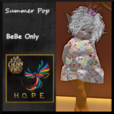 H.O.P.E. BeBe summer pop POPCYCLE
