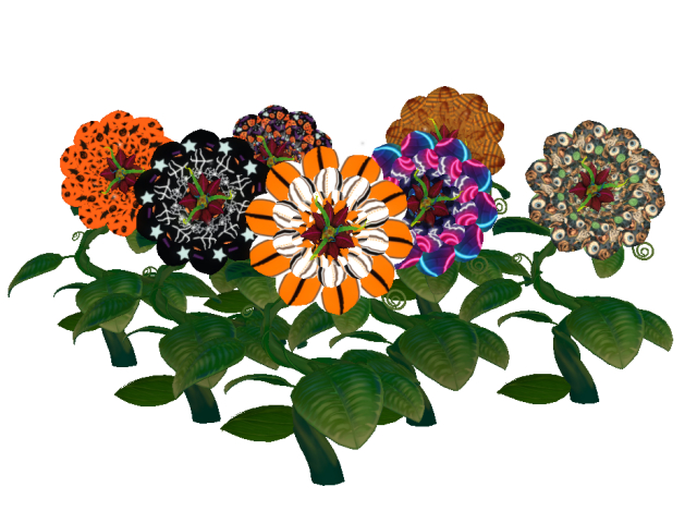 Halloween Fantasy Flowers