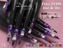 Dynasty - Nails BENTO Ghost - Dae & Obj N26