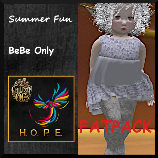 H.O.P.E. BeBe Summer Fun Purple FATPACK
