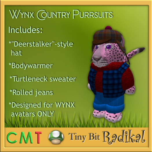 Wynx Country Purrsuits